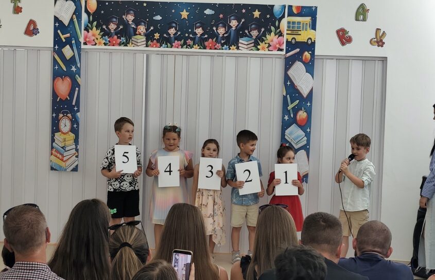 Rozlúčka predškolákov z triedy Zdenky a Vanesky